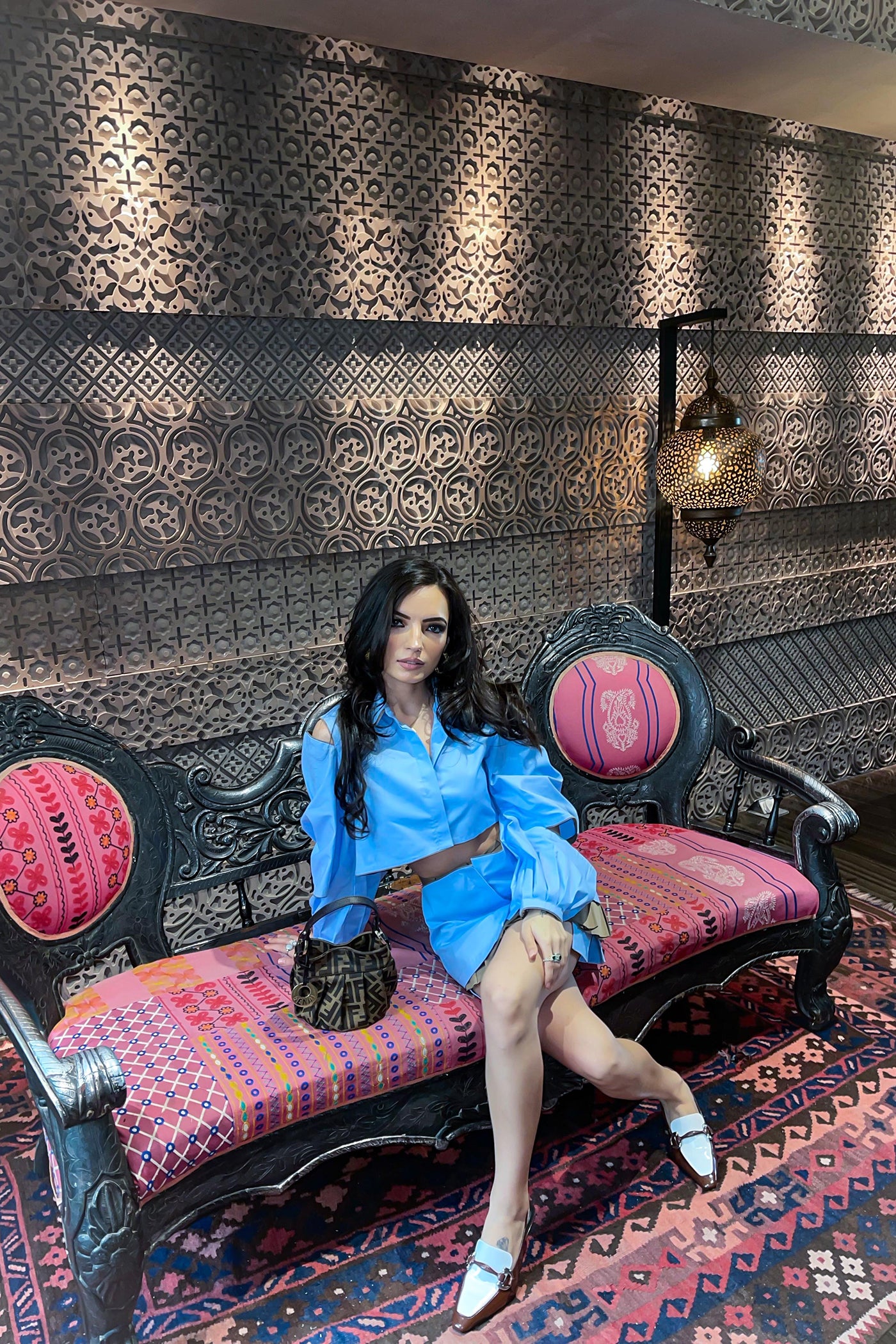 AHANA GHAI In Maddie fitzpatrick set