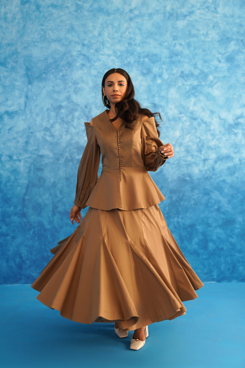 Sakshi Sindwani in Lily vanderwoodsen set (full sleeves)