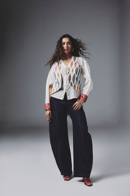 Dil Chahta Ikat Top