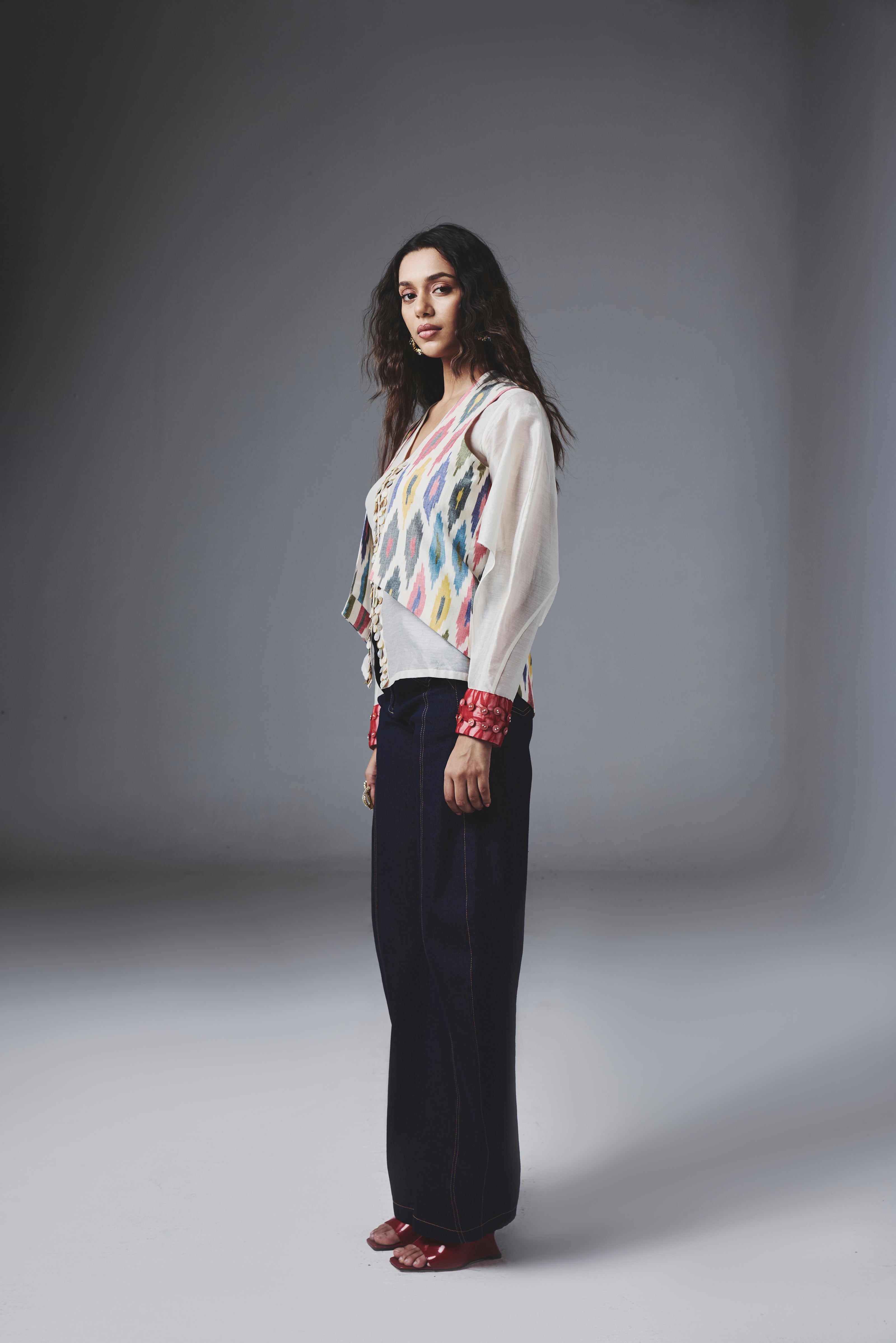 Dil Chahta Ikat Jacket