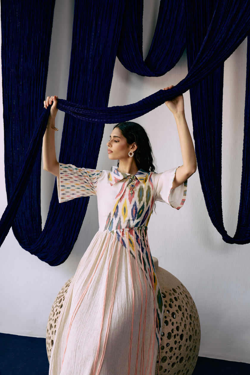 Ikat Believe It Dress