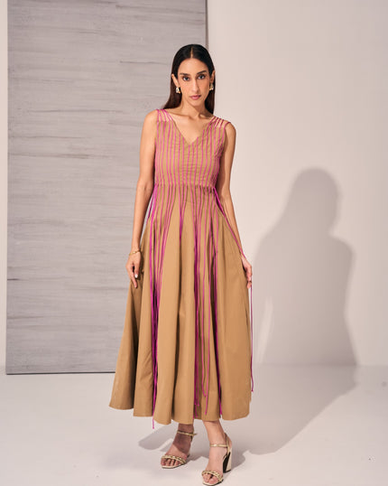 Tie Me Pink Dress