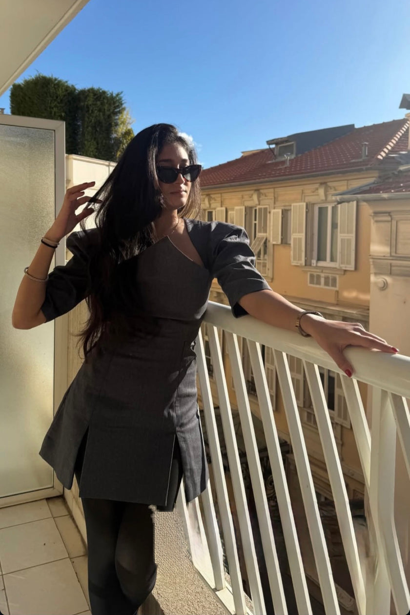 SEHER DATTA In Barney Stinson Dress