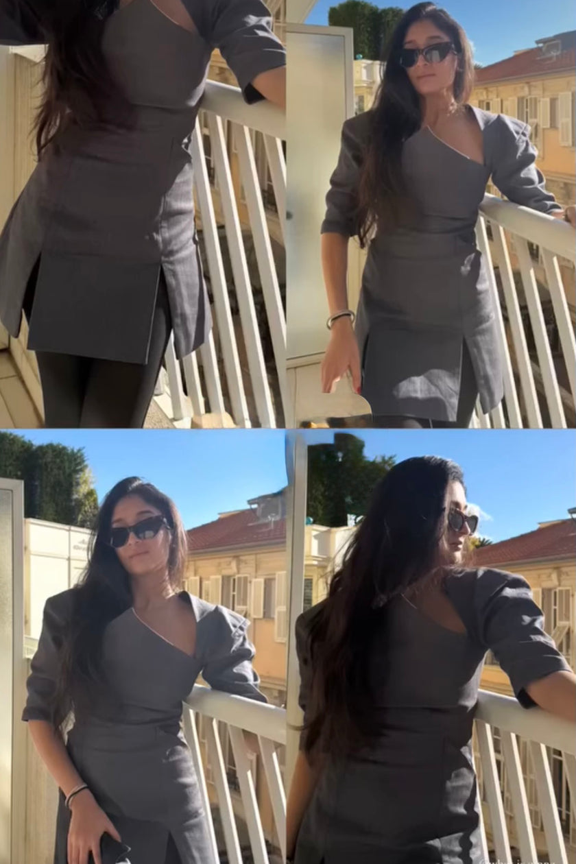 SEHER DATTA In Barney Stinson Dress