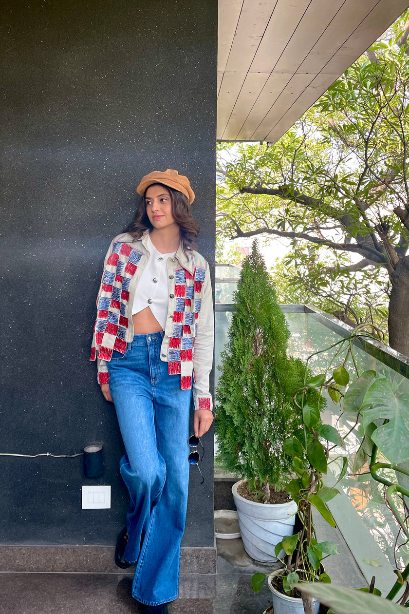 GURLEEN PANNU In Captain Holt Jacket