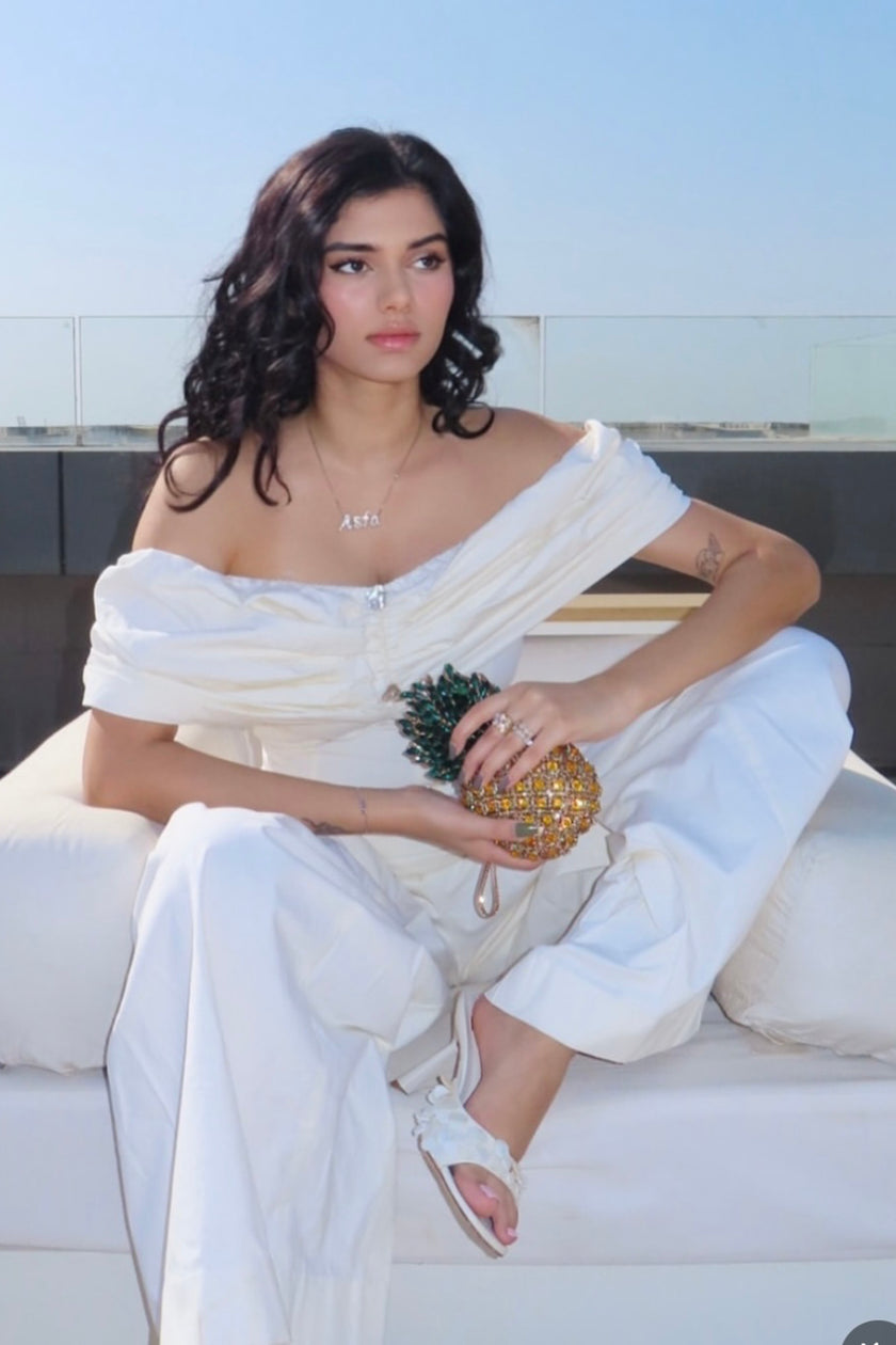 ASFA SINHA In Coconut Cooler Top