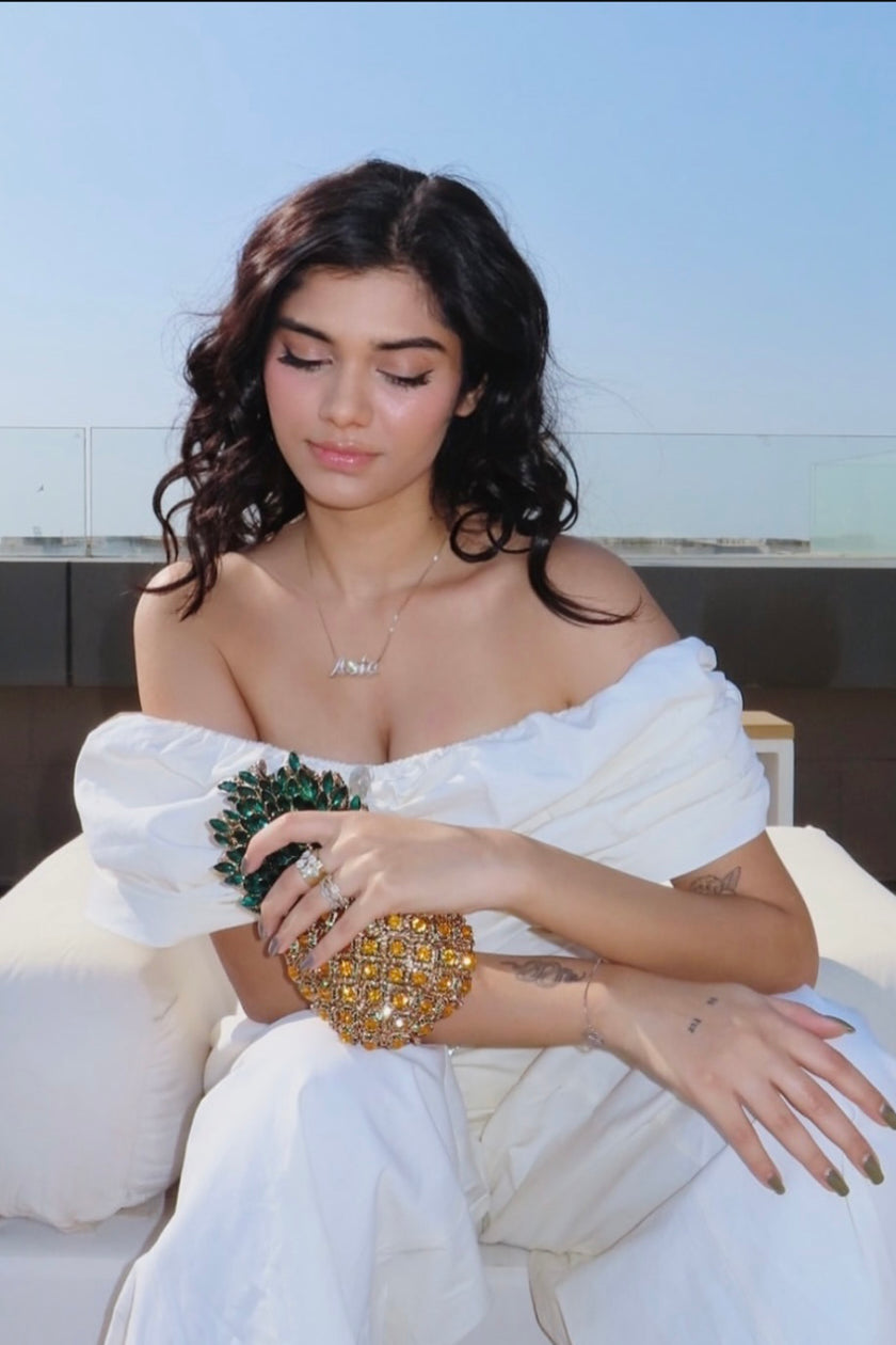 ASFA SINHA In Coconut Cooler Top