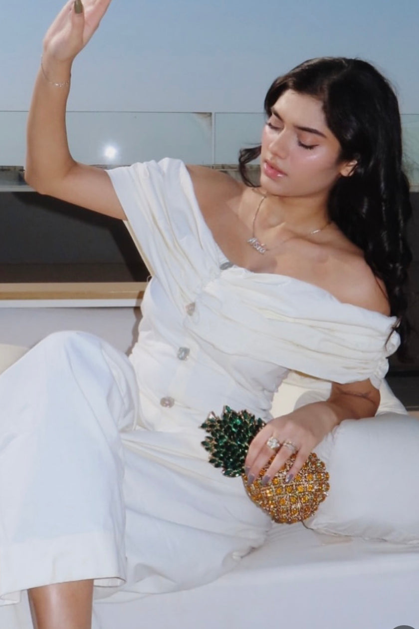 ASFA SINHA In Coconut Cooler Top