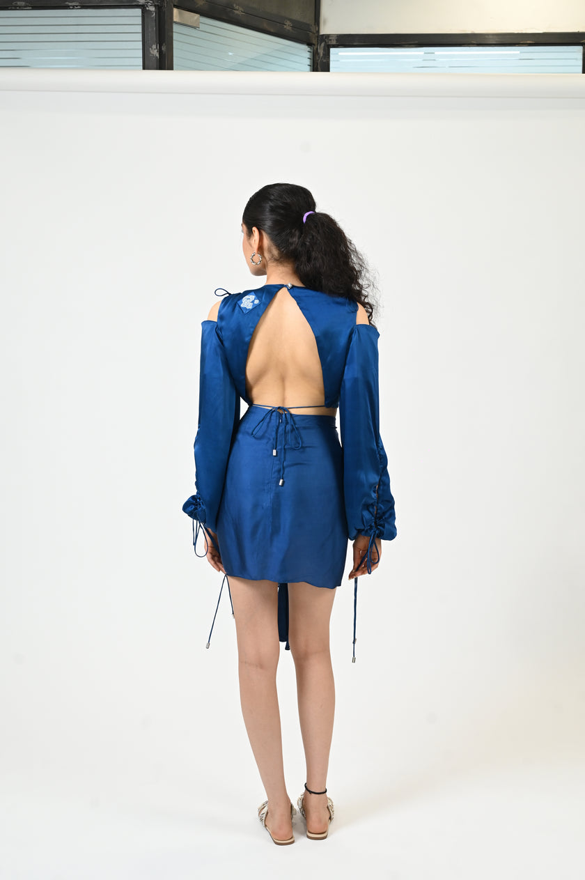 Vandita Monga in Blueberry Mojito Top