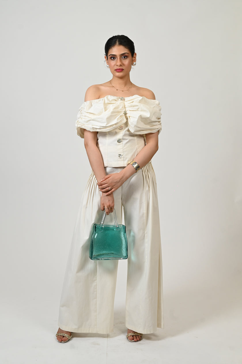 ASFA SINHA In Coconut Cooler Top