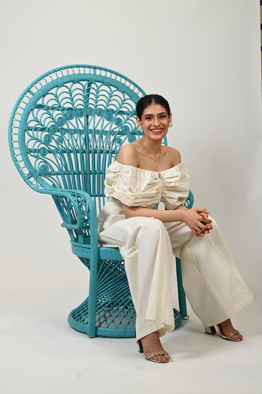 ASFA SINHA In Coconut Cooler Top