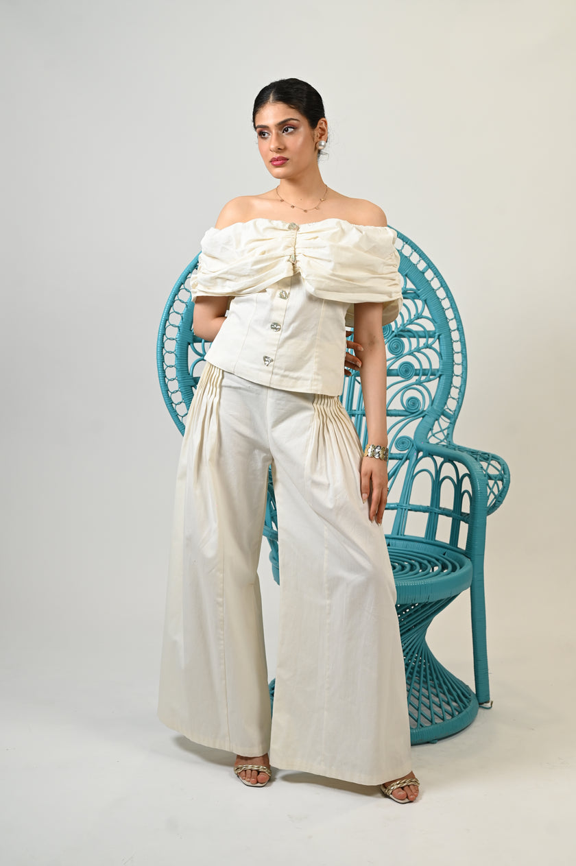 ASFA SINHA In Coconut Cooler Top